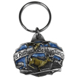 I'd Rather Be Hunting Metal Key Chain with Enameled Details